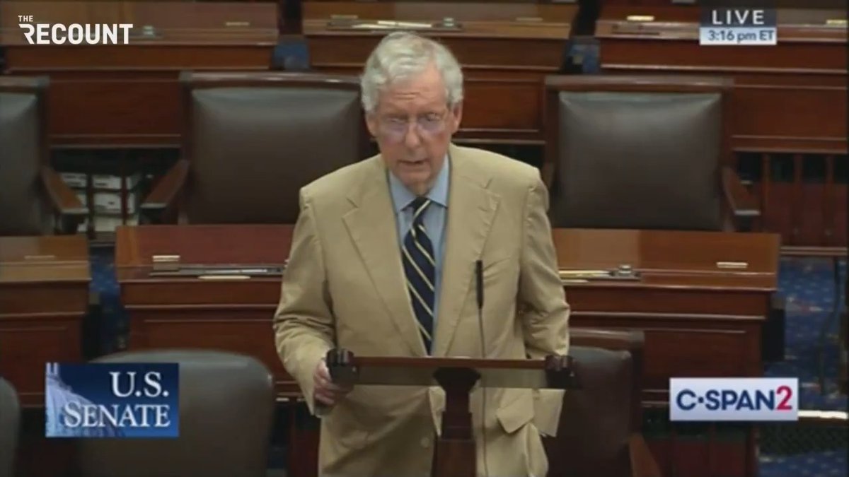 “They decided the time has come to eliminate the Supreme Court as we know it.” — Mitch McConnell reacts to President Biden’s proposed SCOTUS reforms