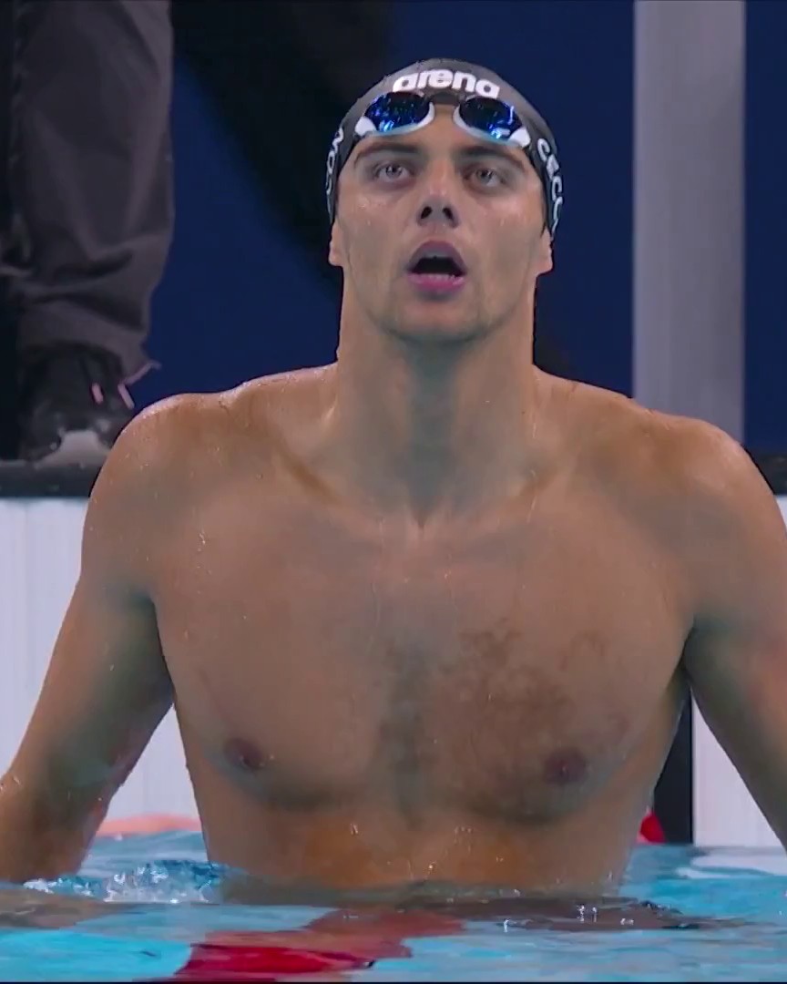STA SALENDO, STA SALENDO THOMAS, È ORO PER CECCON 🥇🏊🇮🇹 #HomeOfTheOlympics #Paris2024 #ItaliaTeam #Olympics #Swimming #Ceccon