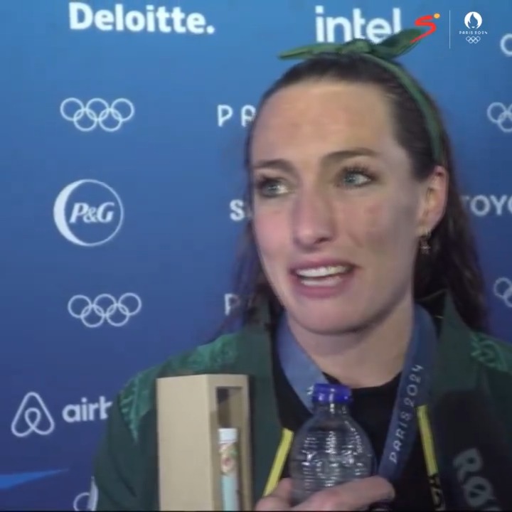 “I swam for everyone that’s been there for me, that’s believed with me, for our country as well.” 🥺 🇿🇦 Tatjana Smith reflects on her Olympic Gold 👇 #Paris2024 | #CloserToYourChampions