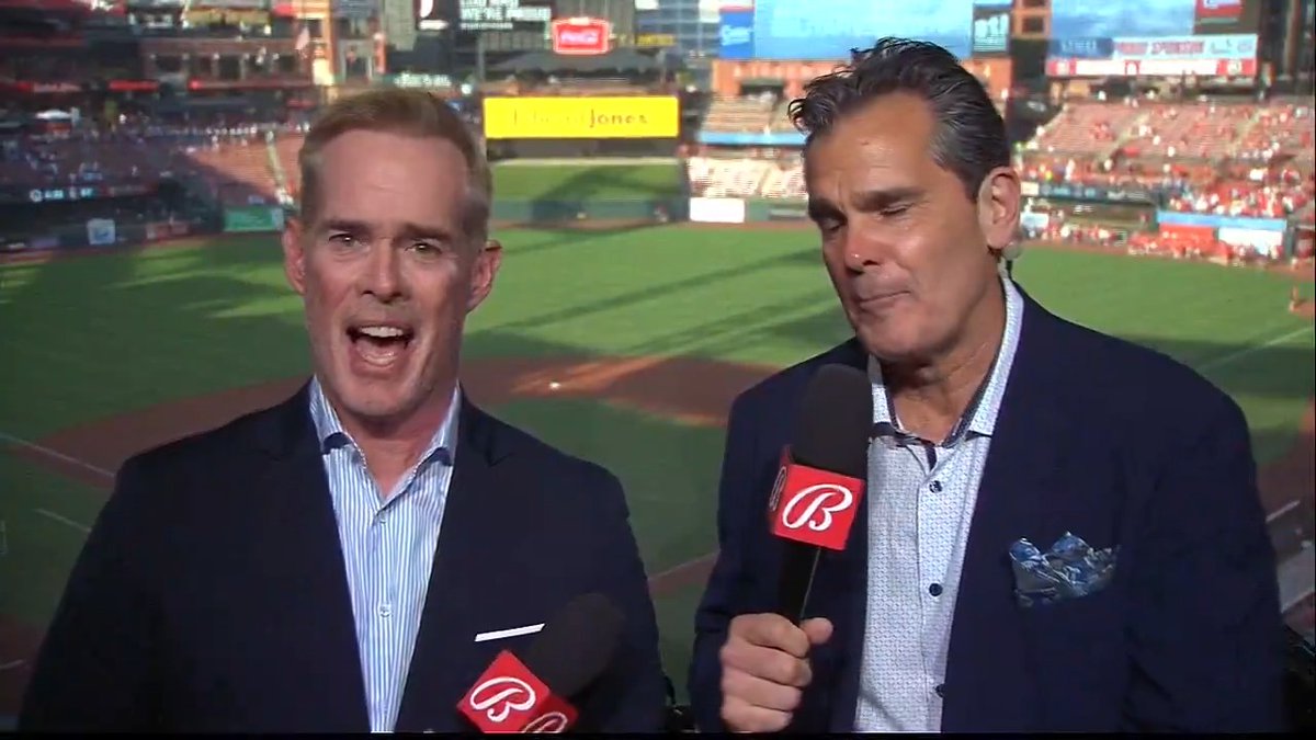 A familiar voice on the call for the St. Louis Cardinals tonight. Welcome back, Joe Buck!