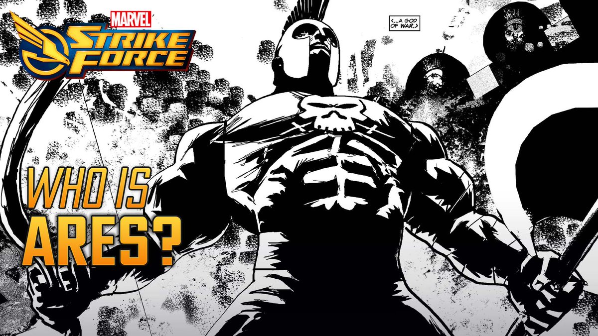 💀⚔️ Alliance War meets its maker. Ares has joined Marvel Strike Force! ⚔️💀