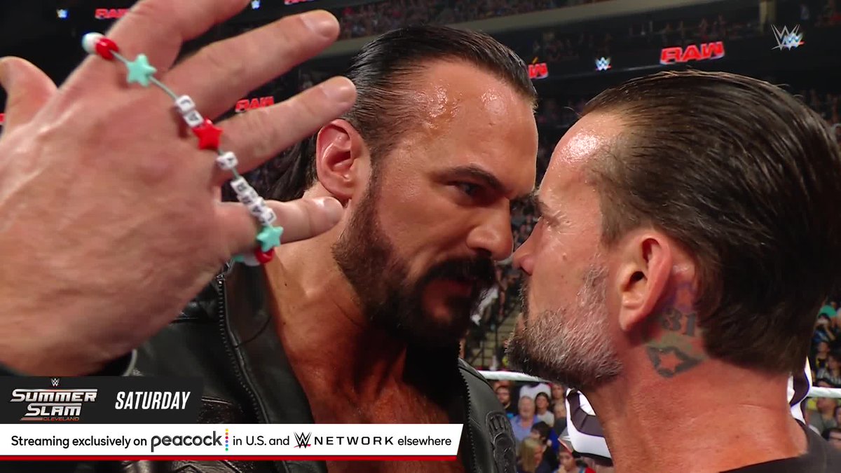 Who won the war of words on the mic ahead of #SummerSlam this Saturday?! #WWERaw