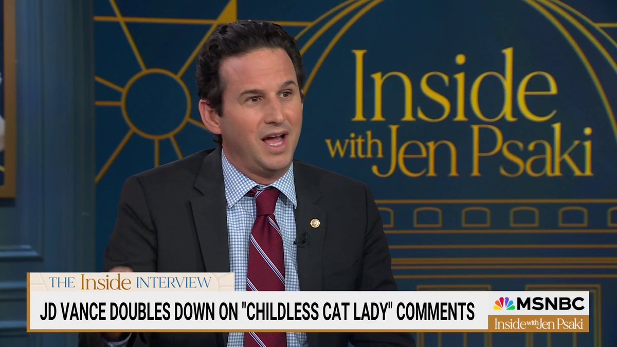 .Brian Schatz on the Trump-Vance ticket: “This is the problem. They really believe in their hearts, in order to help one group, they have to harm another group… We reject the premise that in order for someone to rise, someone else has to be punished."