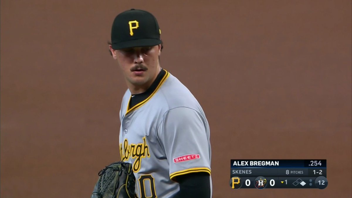 Two former LSU Tigers face off in the pros 👀 Paul Skenes gets the strikeout vs. Alex Bregman in their first-ever matchup 🍿 (via MLB, Space City Home Network)