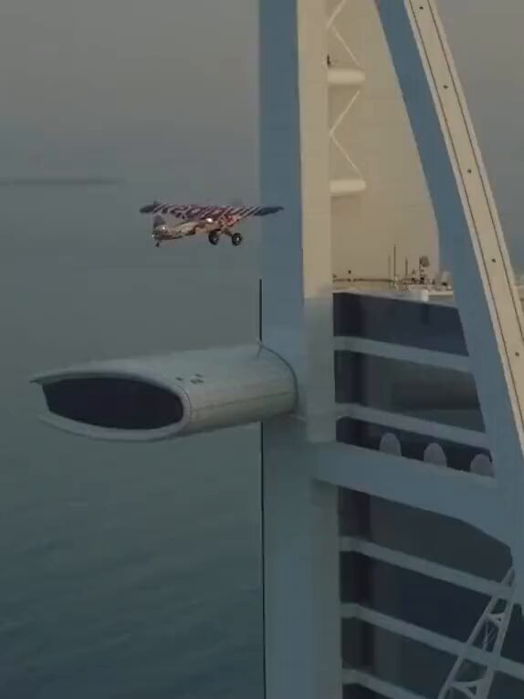 Amazing landing ...