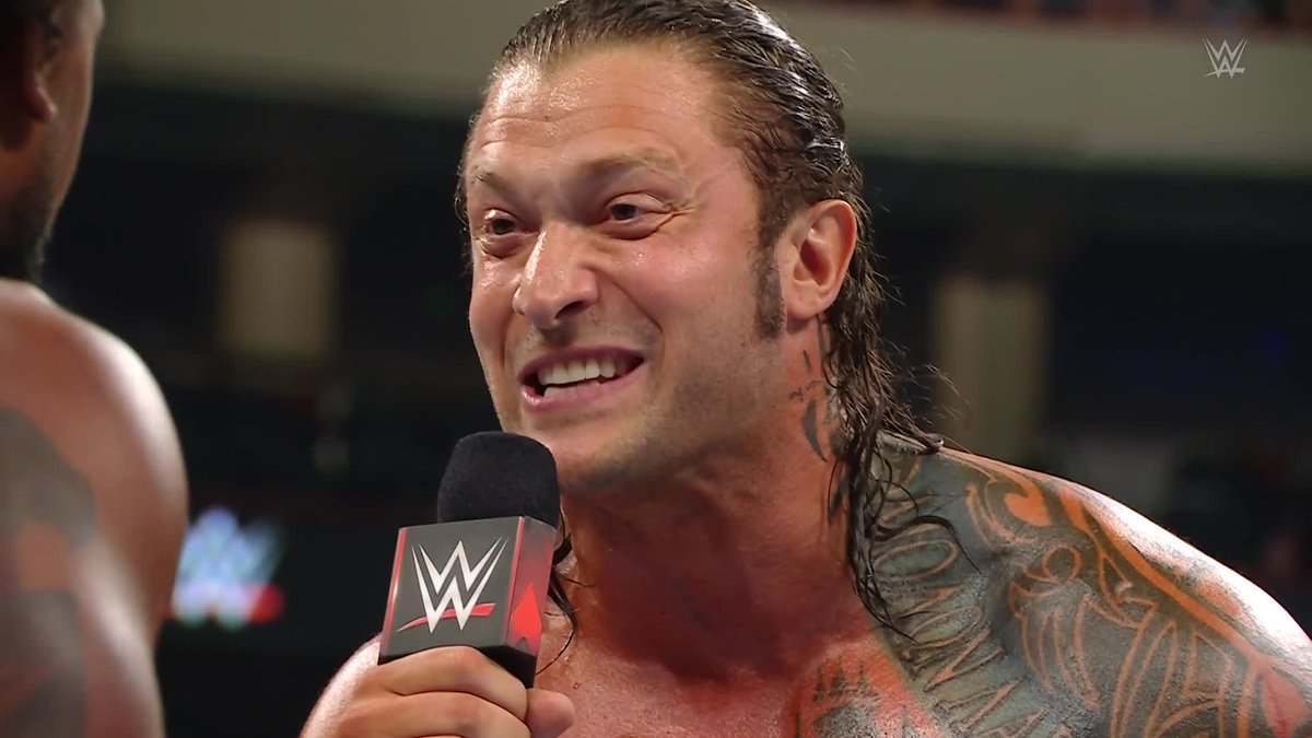 Did KARRION just KROSS the line on #WWERaw?