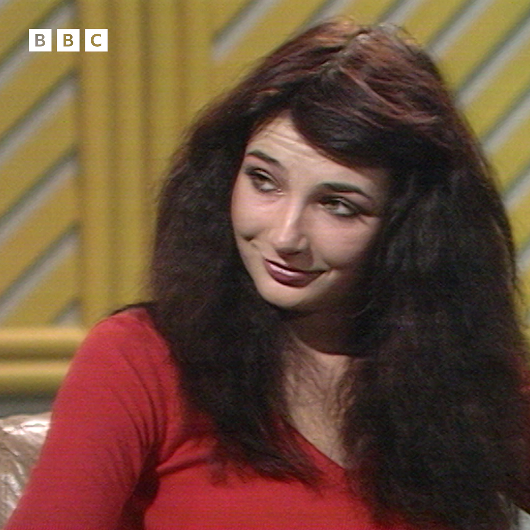 #OnThisDay 1958: Legendary songwriter Kate Bush was born. Here, she explains to Michel Aspel that the inspiration for Wuthering Heights was not the book, but her memories of the 1967 BBC TV adaptation.