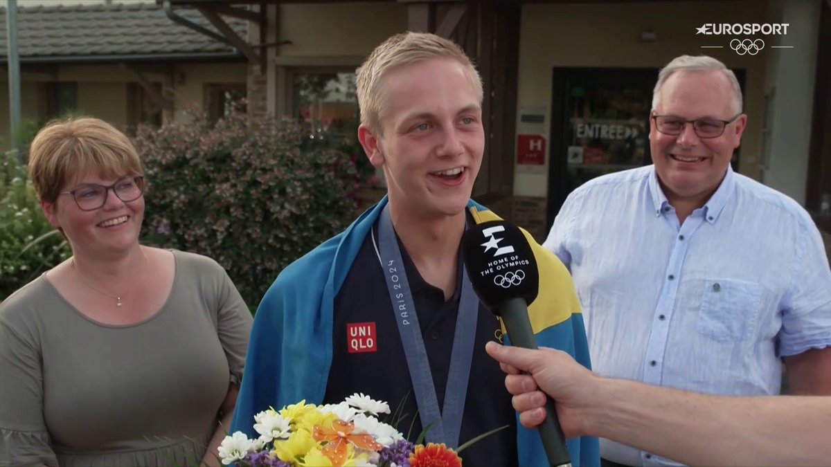 🗣💬 "Bara fortsätt heja!" Silvermedaljören Victor Lindgren med ett tydlig budskap till de svenska fansen där hemma 🇸🇪 Se hela intervjun här: 📲 Streama varje ögonblick från OS i Paris 2024 – bara på Max