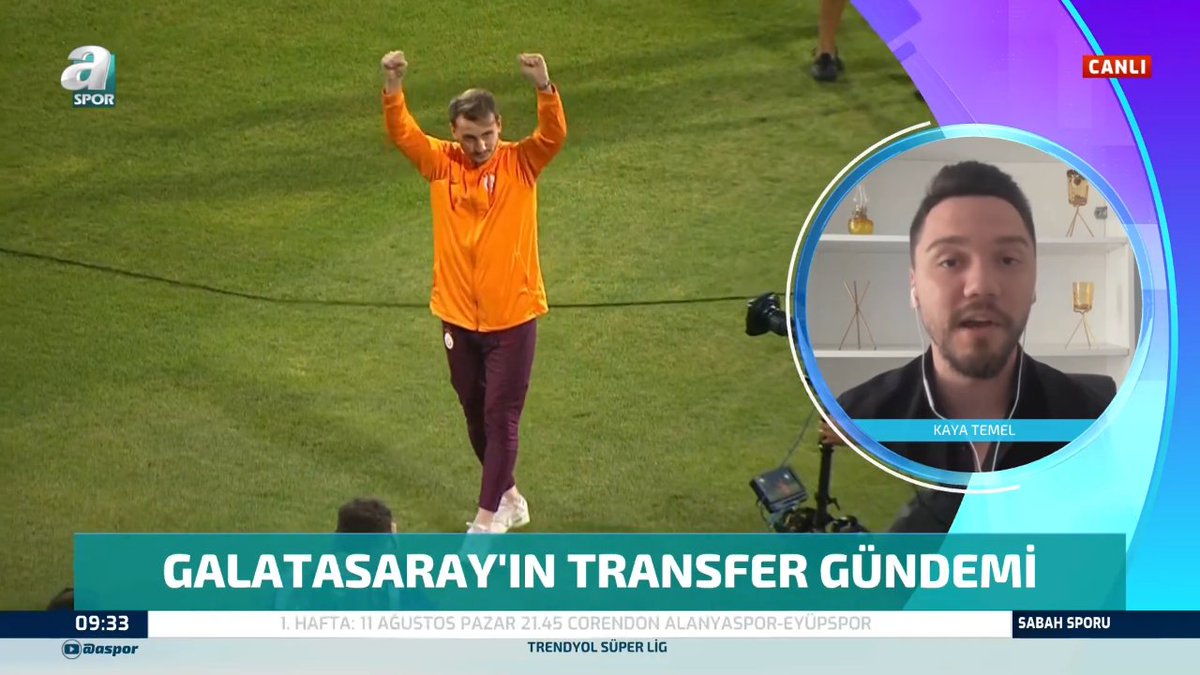 🎙️ Kaya Temel: Kerem Aktürkoğlu; Spartak Moskova, Real Sociedad ve Suudi Arabistan'dan gelen tekliflerin hiçbirini kabul etmiyor, daha üst düzey takımlardan teklif bekliyor. Kerem şu an için Galatasaray'dan ayrılmayı düşünmüyor.
