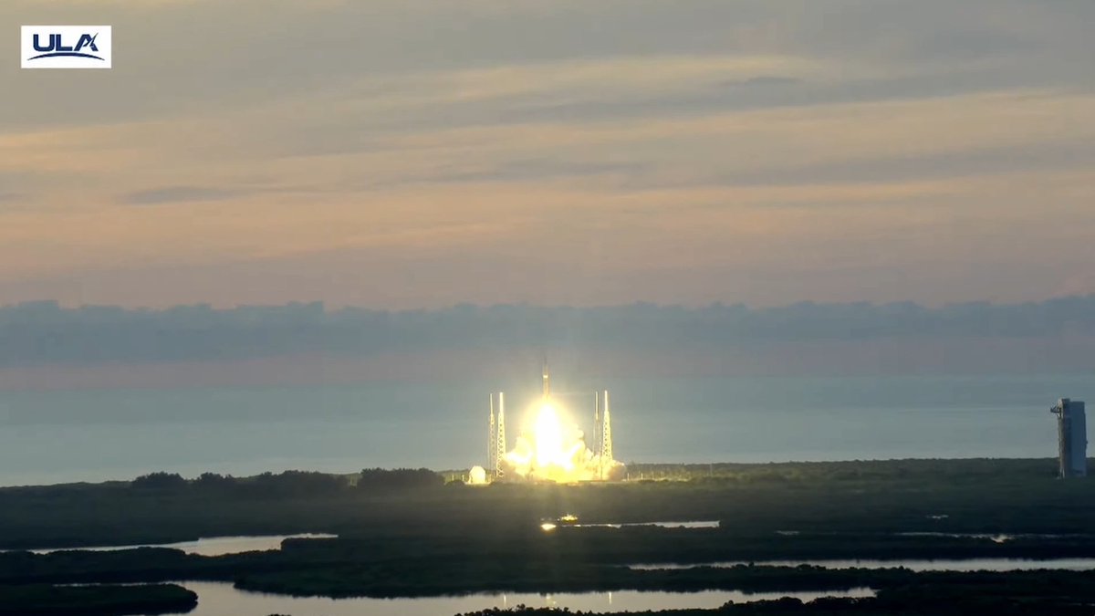 Let's relive liftoff of the United Launch Alliance #AtlasV rocket carrying #USSF51 for the @SpaceForceDOD on ULA's 100th national security mission!
