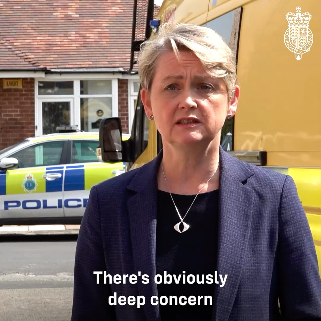 "It's beyond every parent's worst nightmare." Home Secretary Yvette Cooper is in Southport following the devastating incident where three children have been killed and many others seriously injured.