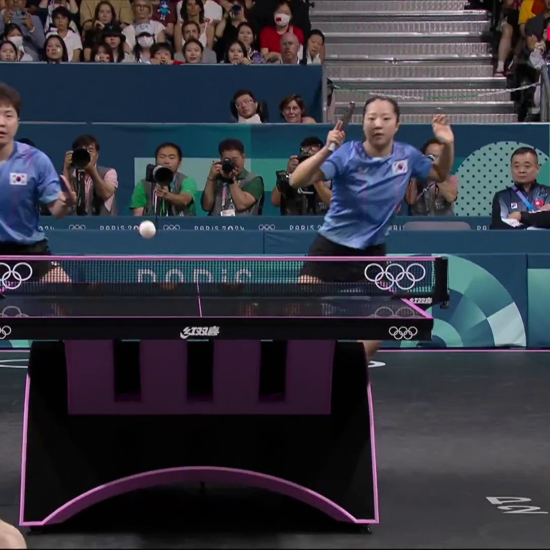 Vous n'êtes pas prêts pour ce point de zinzin en tennis de table : Dégustez #Paris2024 en intégralité sur Eurosport, disponible via la plateforme Max