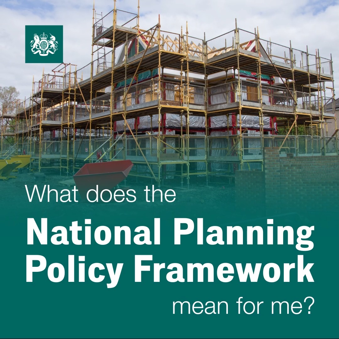 We are in a housing crisis. Too few homes are being built, and even fewer are affordable. That's why we're changing the NPPF to get Britain building again and give people the affordable homes they need, right where they need them. Here’s how 👇