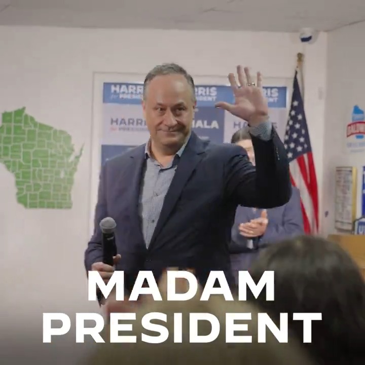 Hey @RealDonaldTrump: I know you have so much trouble pronouncing Kamala’s name. Here’s the good news: After the election, you can just call her Madam President.