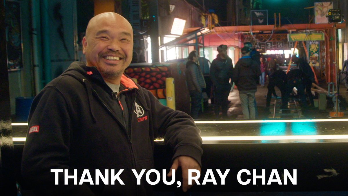 Thank you Ray Chan. ❤️ Your passion and artistry really did create the MCU.