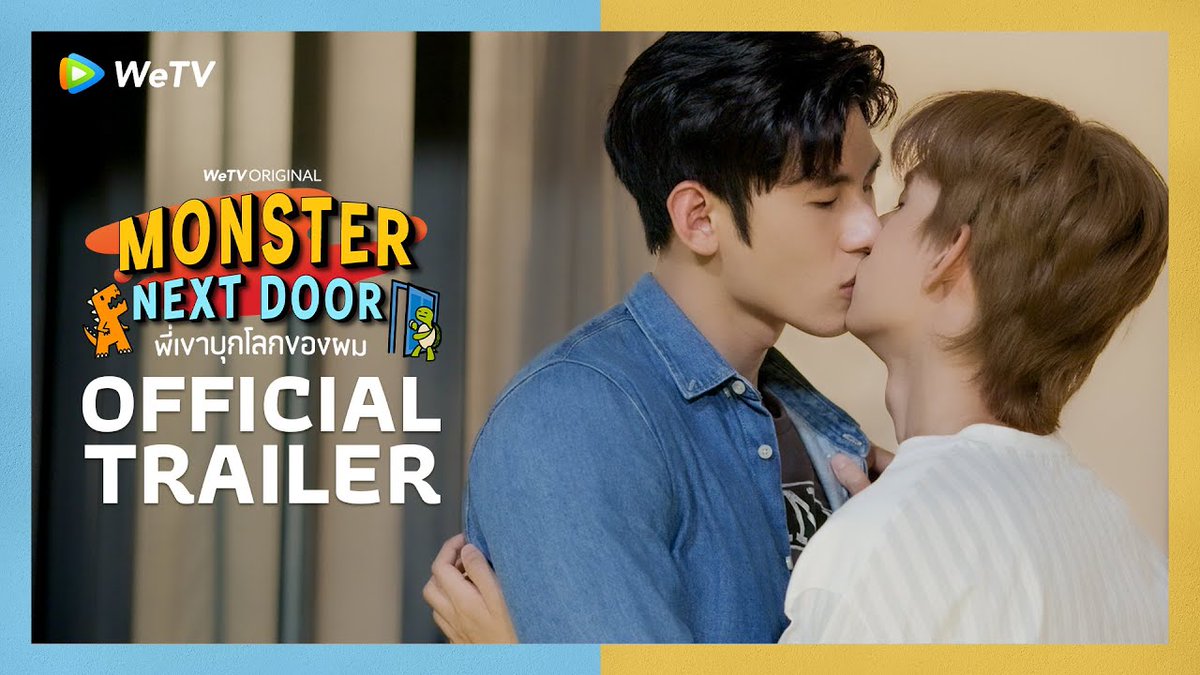 🚨 VEM AÍ! Confira legendado o trailer de #MonsterNextDoor, novo BL com #BigPark, que estreia em 8 de AGOSTO! Um rapaz introvertido vê sua paz ser perturbada quando um jovem extrovertido e barulhento se muda para o quarto do lado.