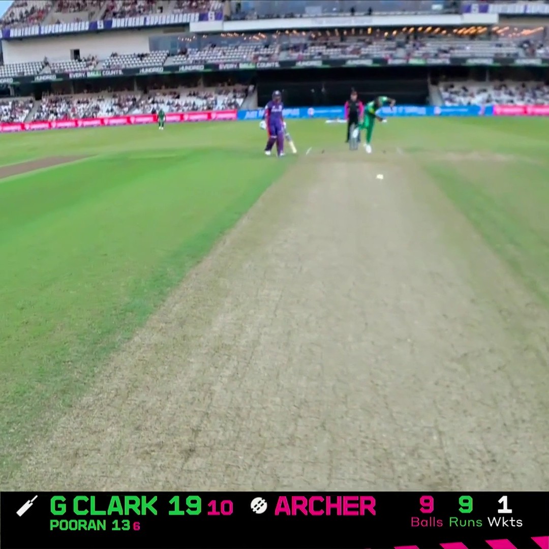 That is terrifying! 😰😰 See just what it's like to face Jofra Archer through helmet cam 🎥