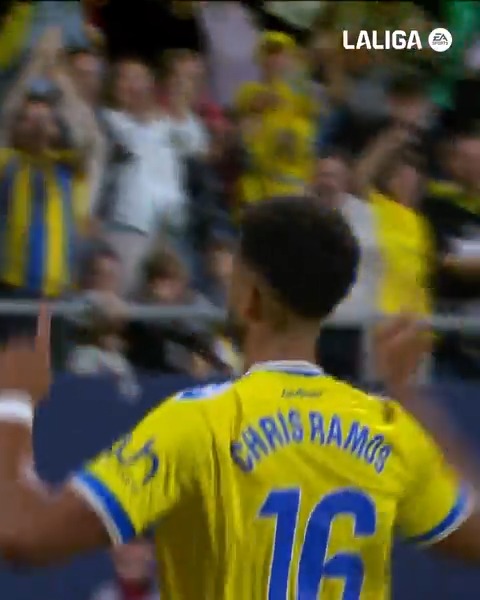 💛 Chris Ramos = 𝐂𝐀𝐃𝐈𝐒𝐌𝐎 𝐄𝐍 𝐄𝐒𝐓𝐀𝐃𝐎 𝐏𝐔𝐑𝐎. #LALIGAEASPORTS | #LALIGAHighlights