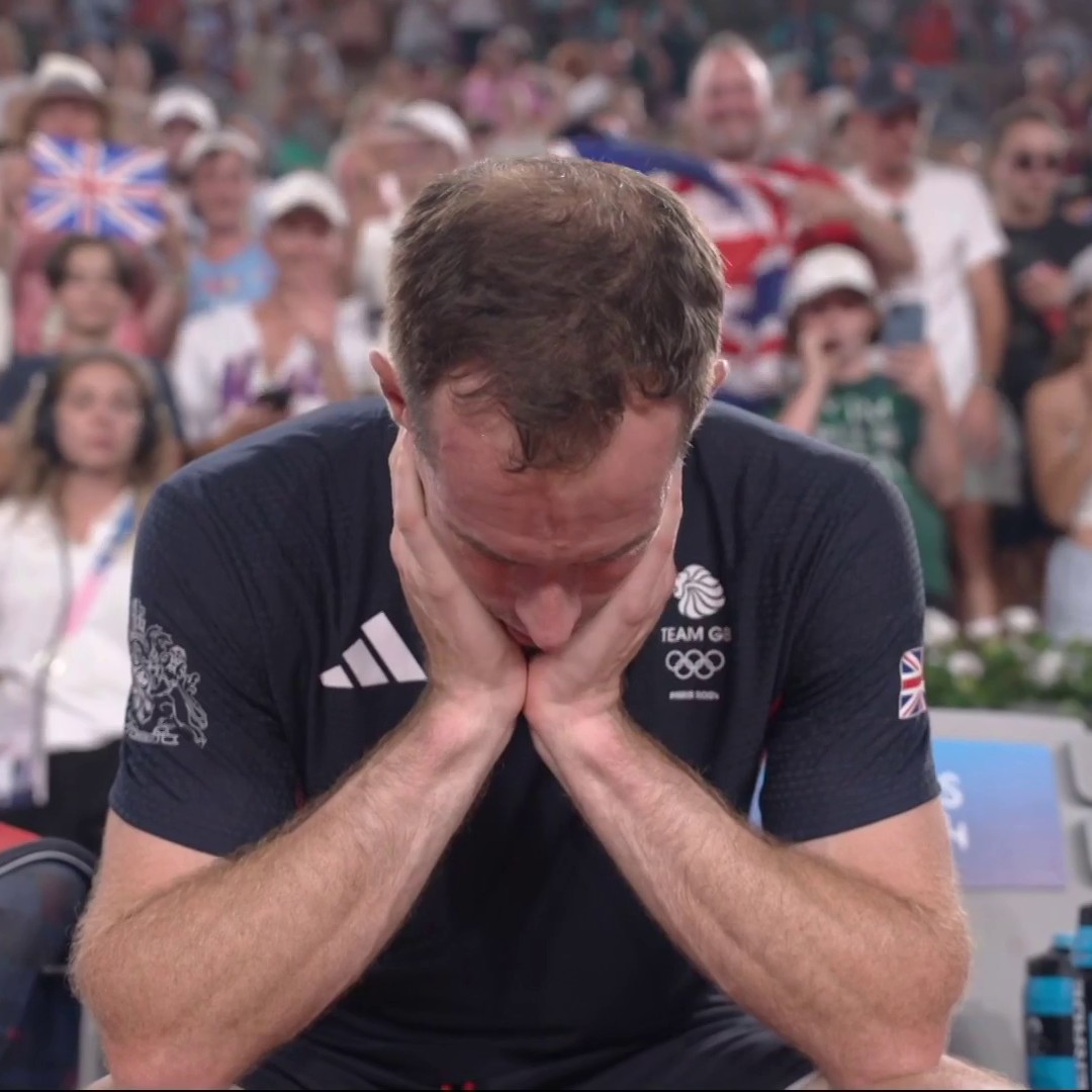 🥹 L'é𝕞𝕠𝕥𝕚𝕠𝕟 𝕞𝕒𝕘𝕟𝕚𝕗𝕚𝕢𝕦𝕖 d'Andy Murray après sa qualification pour les quarts de finale en double avec Daniel Evans 💗 Suivez #Paris2024 en intégralité sur Eurosport via Max