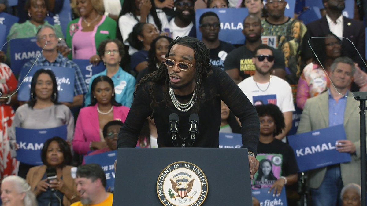 .QuavoYRN: You can't understand the struggles of gun violence if you're not in the field or in the heart of it. One thing I learned about working with Vice President Harris is she's always standing on business