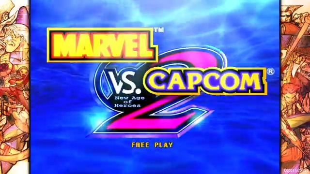Jam-packed with new gameplay features, MARVEL vs. CAPCOM 2 New Age of Heroes switched from six attack buttons to four attack and two assist buttons. 3-on-3 battles made their grand debut, creating more opportunities for synergy and strategy. #MvCFightingCollection