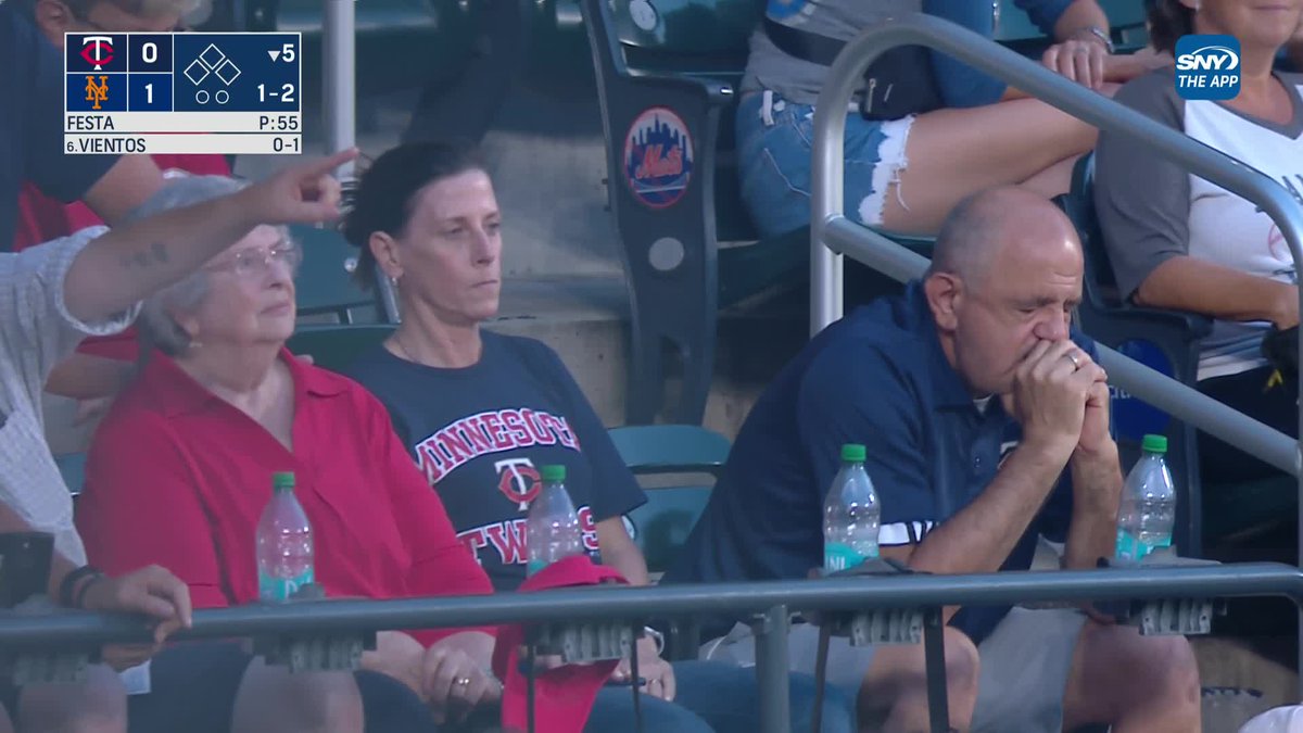 Mark Vientos homering with David Wright in the building. Chills is an understatement
