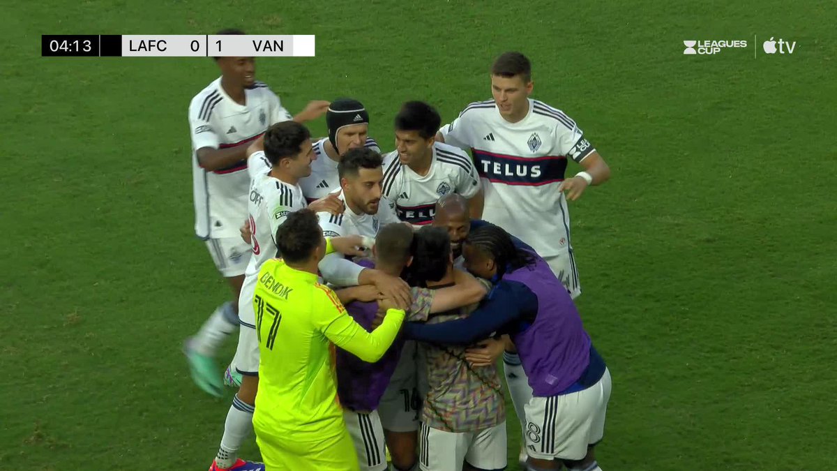 Sebastian Berhalter with a banger for Vancouver 💥 (via Major League Soccer)
