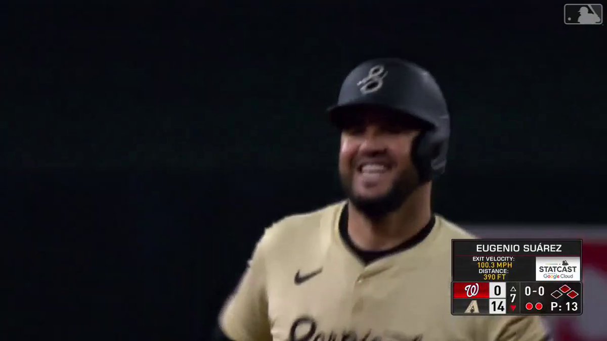 ¡Juego de 3 jonrones para Eugenio Suárez!