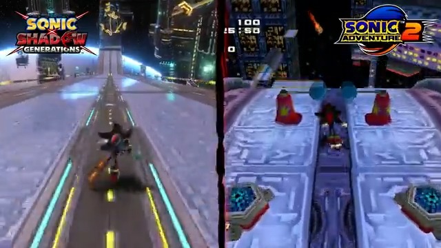 過去作登場のあのステージがスーパー進化😆👍 ✅『ソニックアドベンチャー2』の「アーク」 ✅『ソニック ヒーローズ』の「レールキャニオン」 ✅『ソニック・ザ・ヘッジホッグ』の「キングダムバレー」 10月25日発売『ソニック × シャドウ ジェネレーションズ』にご期待ください💁♂️ #ソニシャドG