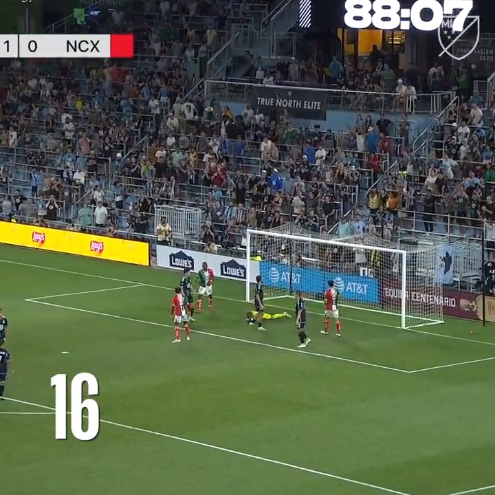 One of the best goalkeeper performances you'll ever see! 👏😤🧤 16 SAVES and a CLEAN SHEET for Minnesota United FC from Dayne St. Clair against Necaxa. #LeaguesCup2024