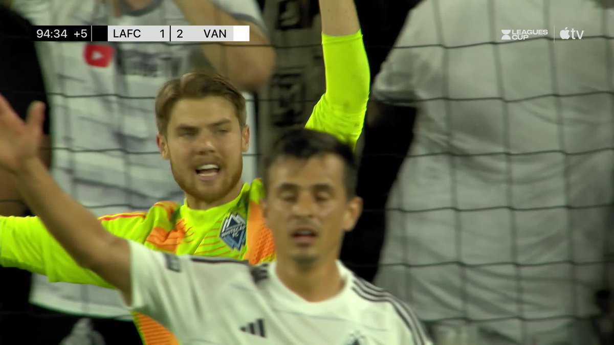 After video review, the goal stands! LAFC find their laaaate equalizer! 🤯 // #LeaguesCup2024