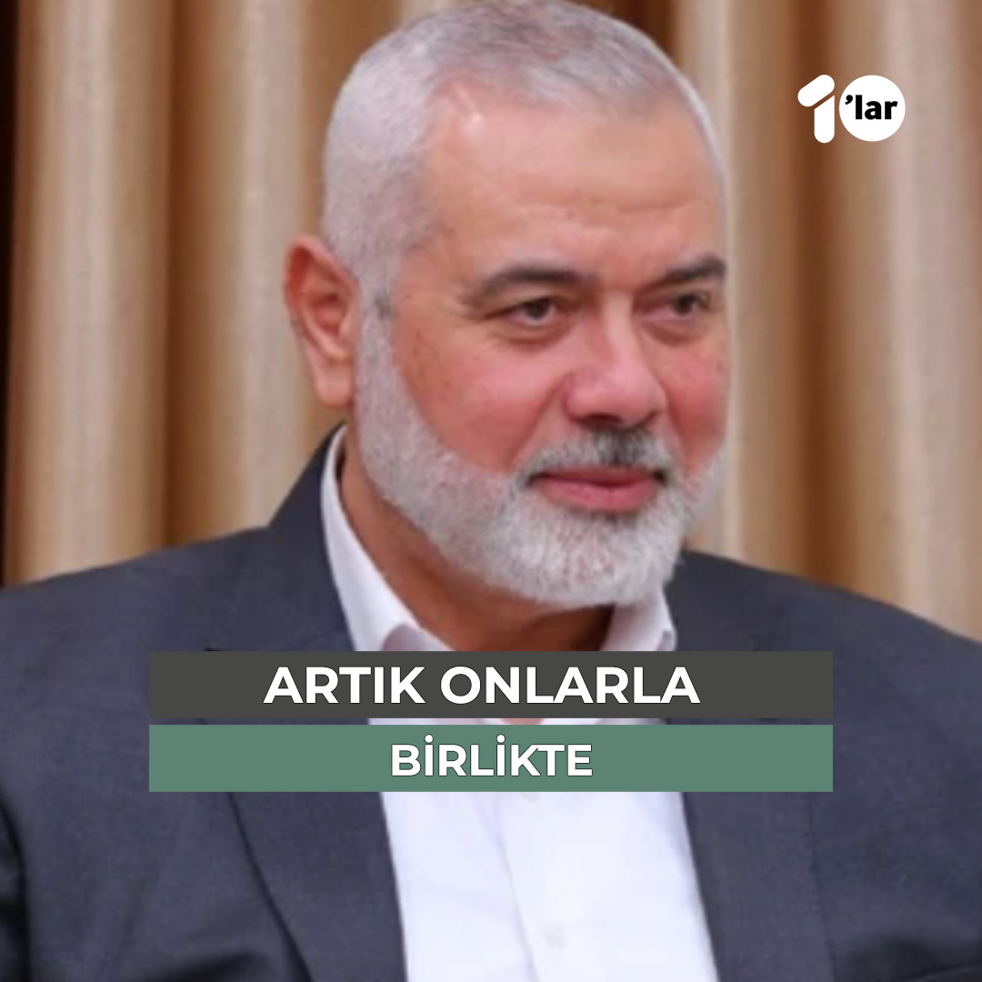 Yakın zaman önce, arkadaşları ile kıldığı namazda bu ayetleri okumuştu İsmail Haniye. "Allah yolunda öldürülenleri sakın ölü sanmayın. Bilakis onlar diridirler."