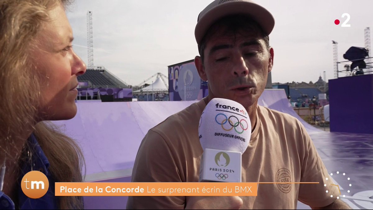 #Paris2024 | Hervé, l'un des créateurs du BMX Park des JO de Paris, nous parle des débuts d'Anthony Jeanjean ce matin dans Point de côté 🚲 📺 Découvrez tous les jours les personnalités de l'ombre qui font vivre les Jeux Olympiques dans Télématin :