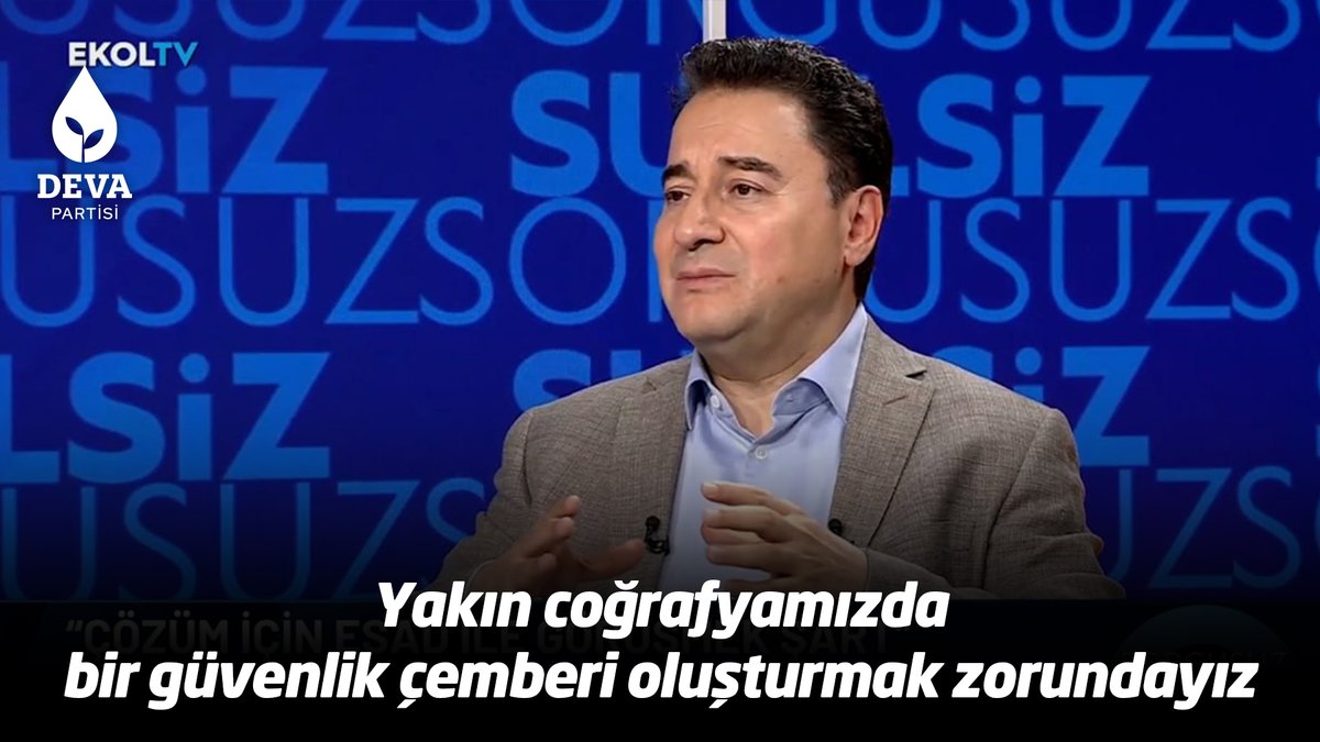 Yakın coğrafyamızda bir güvenlik çemberi oluşturmak zorundayız. Komşularımızda huzurun, istikrarın ve iç barışın sağlanması; Türkiye ile komşularımız arasındaki sorunların hızla çözülmesi için acele etmemiz gerekiyor.