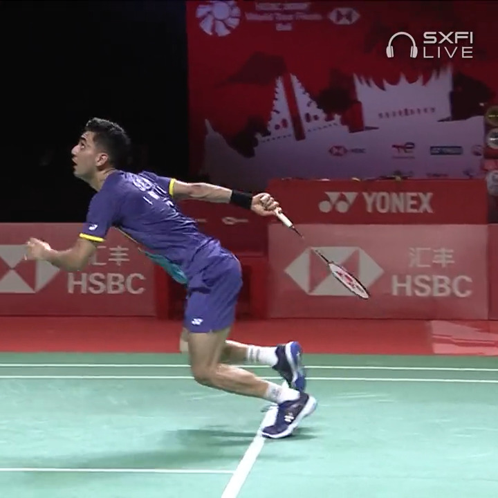 #Badminton #Paris2024 #Olympics Lots of love for a couple of unreal Lakshya Sen shots today, so a good time to bring this video back from December 2021... when he left Viktor Axelsen a bit stunned. 👌🏽