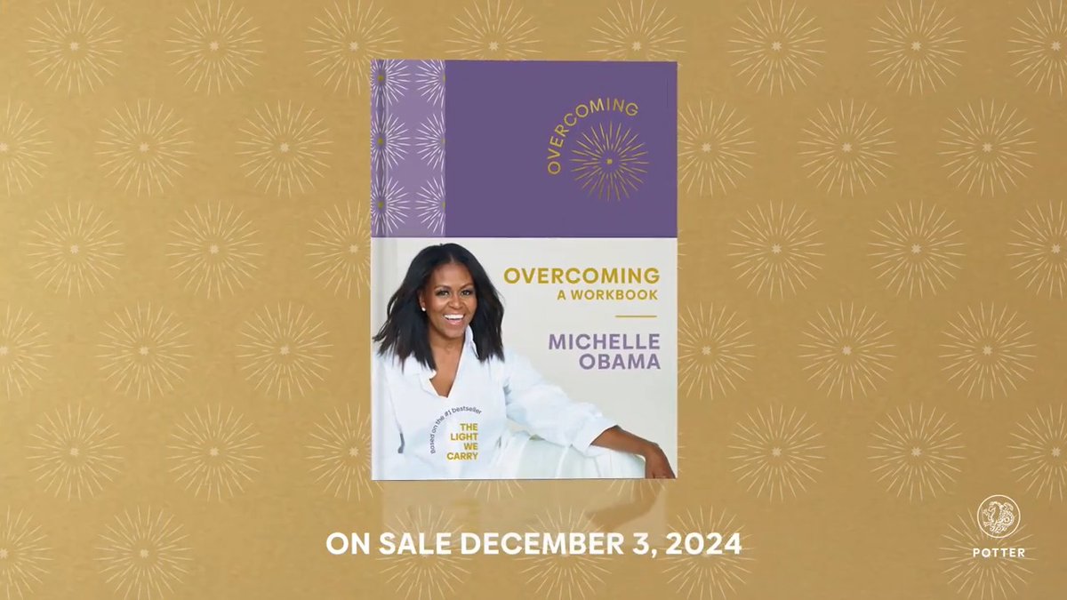 I’m so thrilled to let you know that OVERCOMING: A Workbook — based on The Light We Carry — is coming out on December 3! Filled with thoughtful activities and writing prompts, I hope this workbook can help you unlock your power. #Overcoming