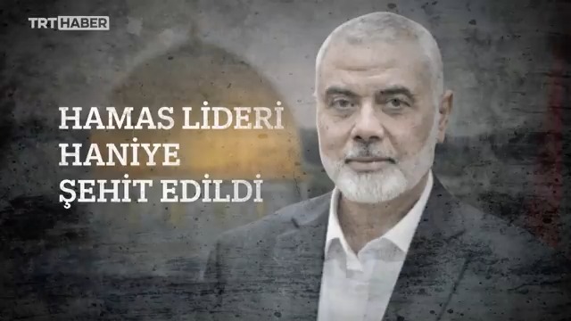 "Kudüs! Senin için milyonlarca şehit veririz" Ömrünü Filistin'e adayan Hamas lideri Haniye de bu dava yolunda şehit oldu...