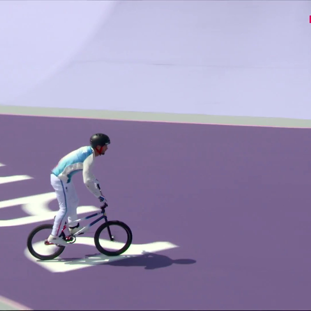 🥉🇫🇷 ANTHONY JEANJEAN est MÉDAILLE DE BRONZE OLYMPIQUE au BMX FREESTYLE !! #Paris2024 Son run était juste FOU 🤯🤯