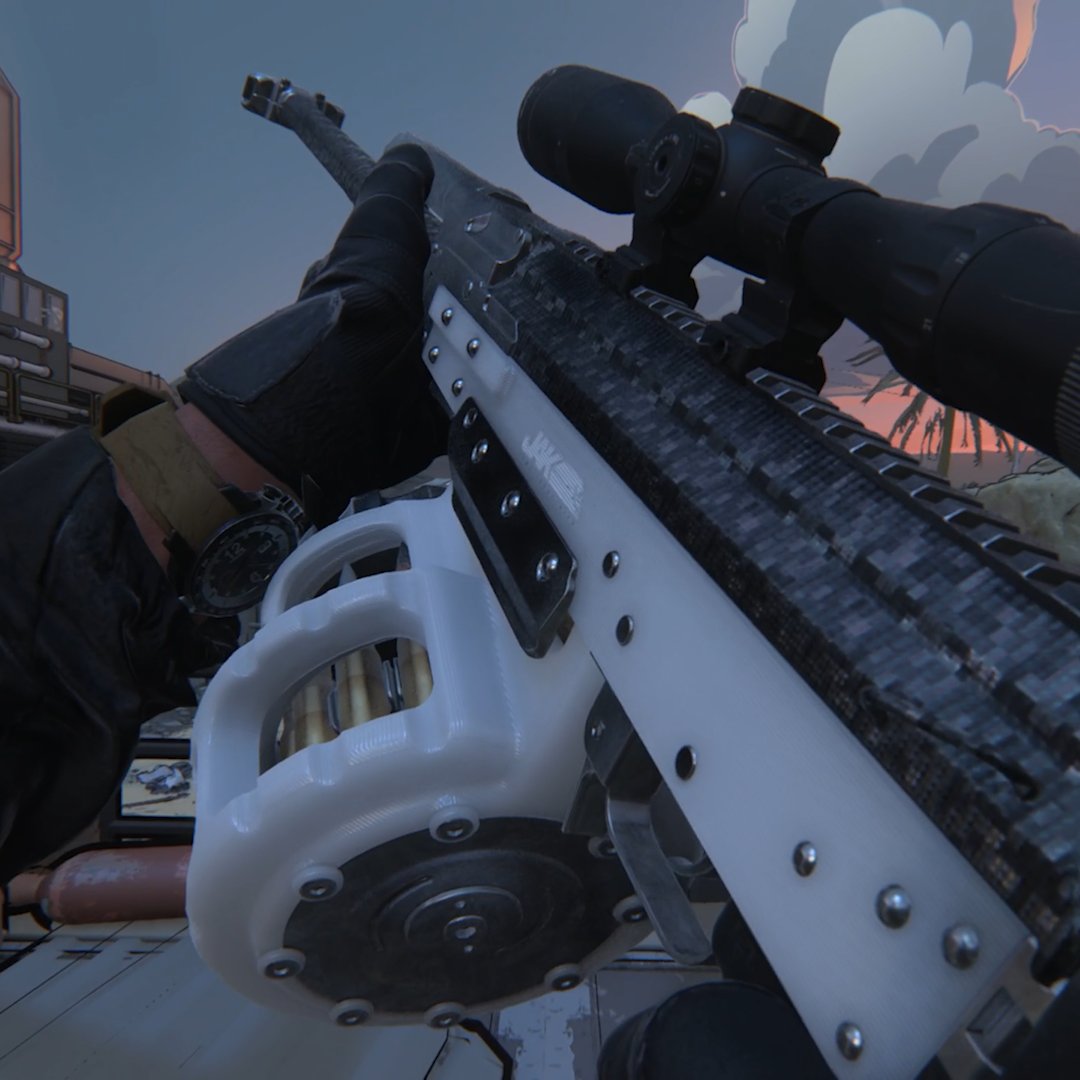 You can turn the RPK into a .50 cal with the newest aftermarket part in Call of Duty MW3.