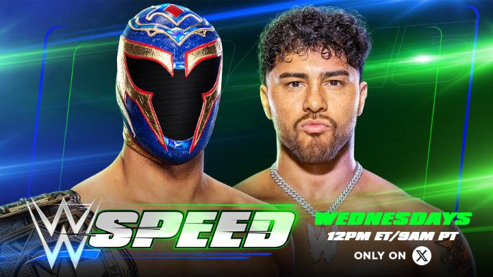 🚨⏲ The time has come for a brand new #WWESpeed, exclusively on X! Axiom and Joaquin Wilde battle it out in the No. 1 Contender's Tournament! Who will advance in the race to challenge Andrade “El Idolo” The Real Latino Man! for his title? 🤔