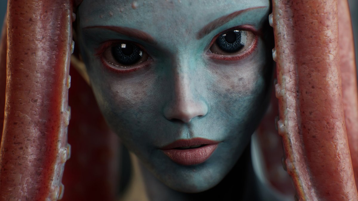 CARGO's the principal character of an upcoming UE short produced and rigged by André Antunes 🐙 Digital Artist Marcelo Vaz is in charge of the project's art direction & lookdev. Renderings done with Path Tracer in UE. Follow the project on ArtStation: