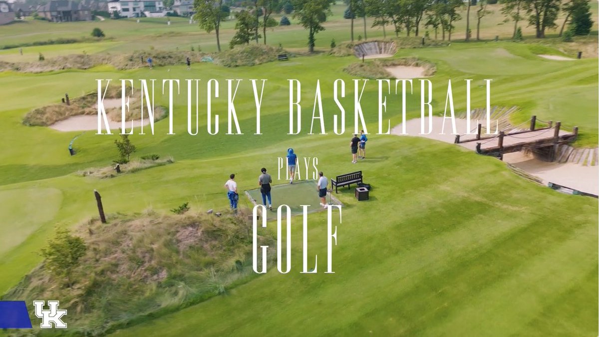 The team goes golfing 🎥