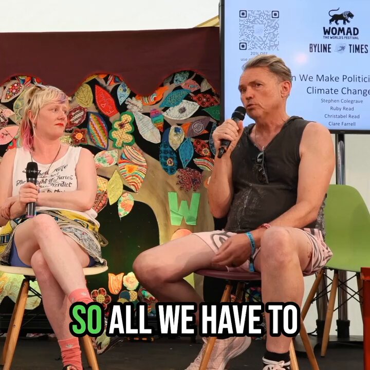 In a room full of people passionate about the climate and nature crises - I expected better…