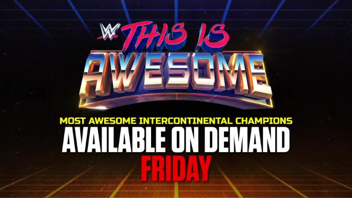 #ThisIsAwesome looks at Intercontinental Title legacy and prestige as WWE This is Awesome: Most Awesome Intercontinental Champions streams on demand THIS FRIDAY, exclusively on Peacock in the U.S. and WWE Network everywhere else!