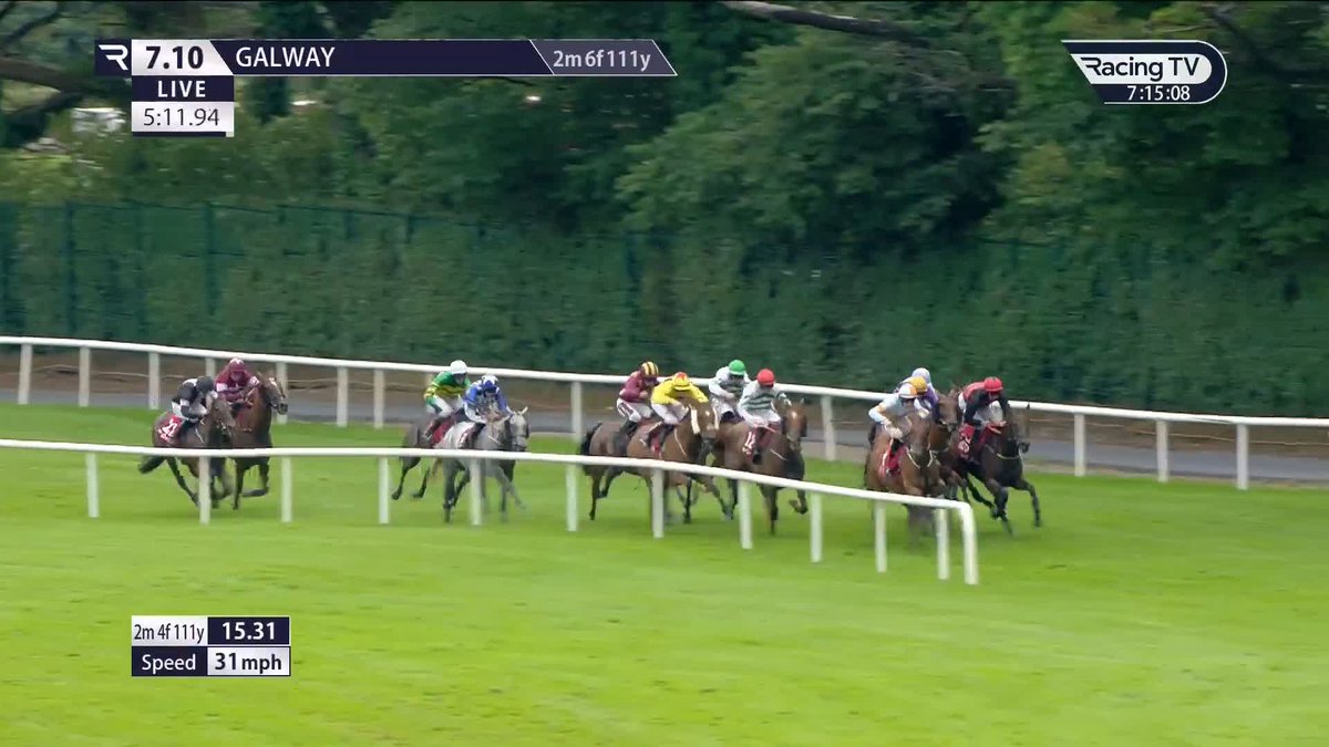 🔥 PINKERTON wins the Galway Plate after a superb ride from Donagh Meyler. 👏 Chuffed for Noel Meade and owner Phily Polly - a huge prize to pick up.