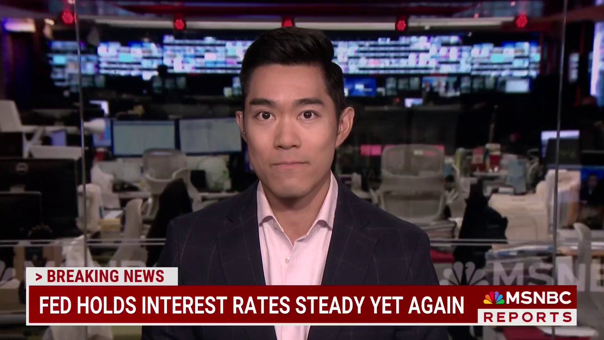 BREAKING: Federal Reserve will continue to hold interest rates at current levels.