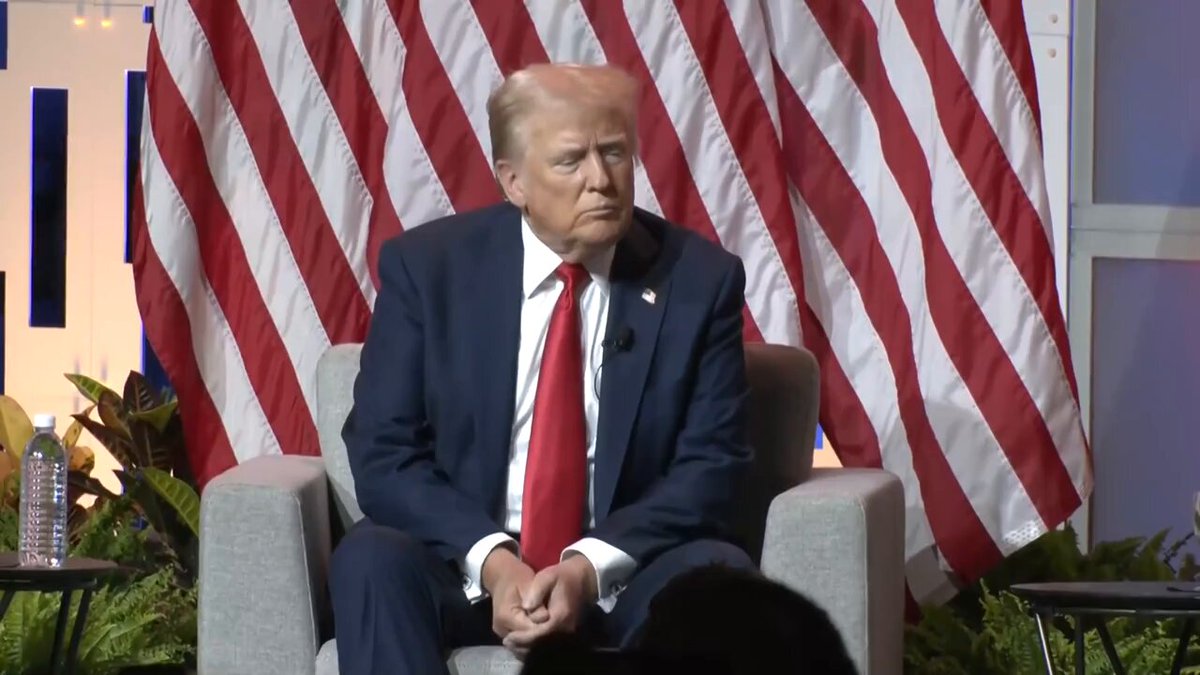 SAVAGE TRUMP ON KAMALA: "I've known her a long time indirectly .. and she was always of Indian heritage and she was only promoting Indian heritage. I didn't know she was black until a number of years ago when she happened to turn black."