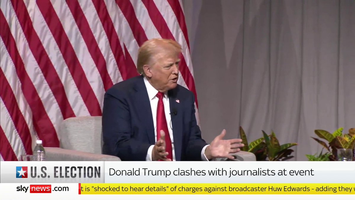 'Kamala Harris was only promoting Indian heritage, I didn't know she was black until a number of years ago when she happened to turn black. Is she Indian or is she black?' Donald Trump has caused controversy with comments at an event in Chicago
