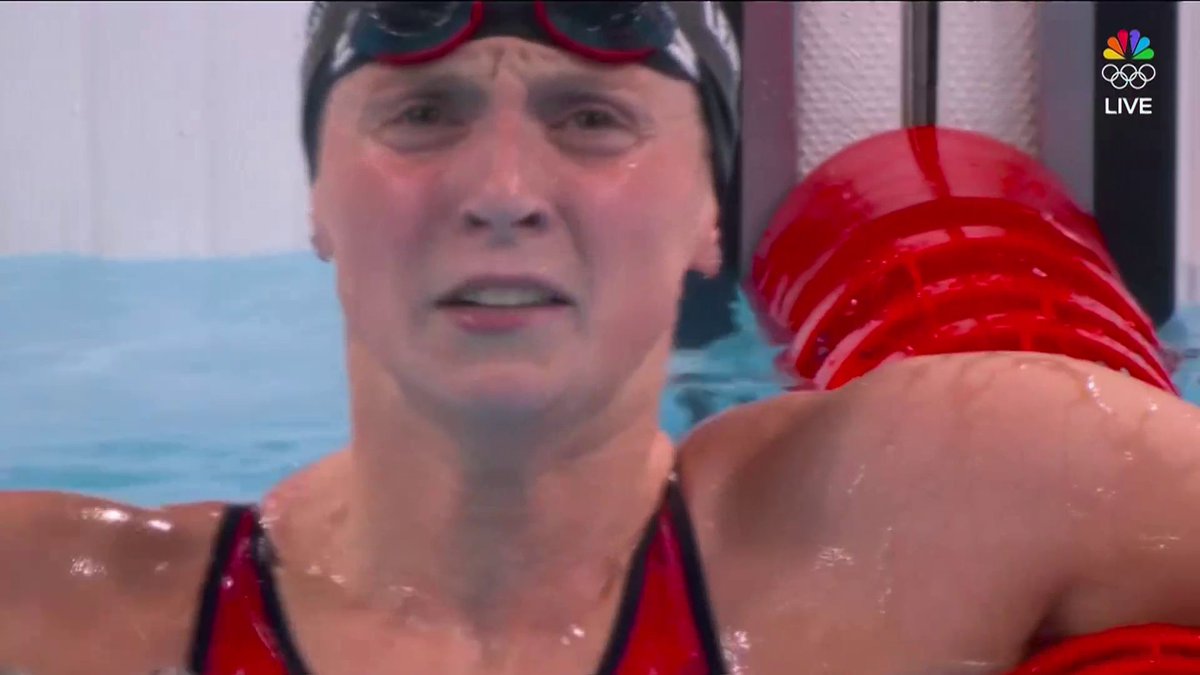 Simply the greatest. 🙌 Katie Ledecky adds another gold medal to her legendary career achievements. #ParisOlympics | 📺 NBC and Peacock