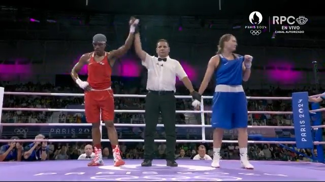 ¡GANÓ PANAMÁ! 🇵🇦 Atheyna Bylon gana por decisión dividida y clasifica a 4tos de final #DeportesRPC #Paris2024
